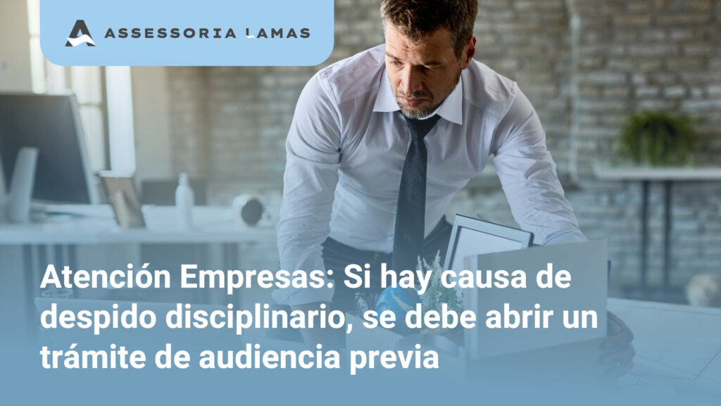 causa de despido disciplinario