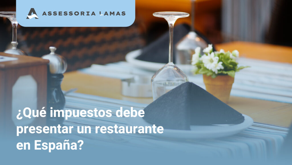 impuestos restaurante